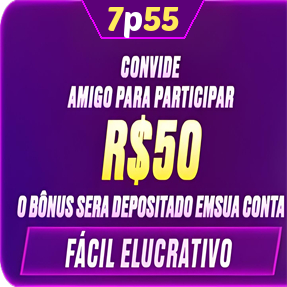 7p55 Indique amigos para receber um bônus